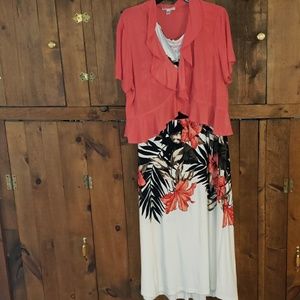 Women's Dress with matching top